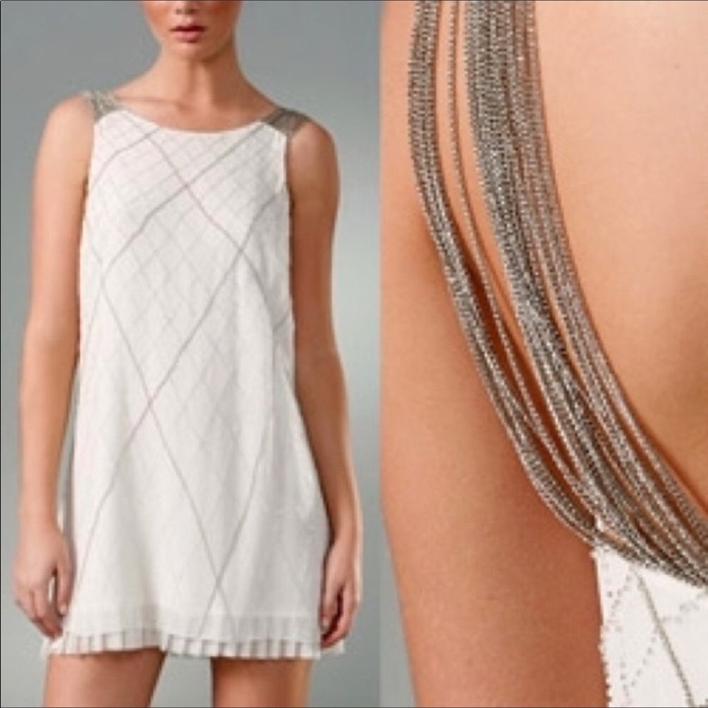 Silk beaded dress